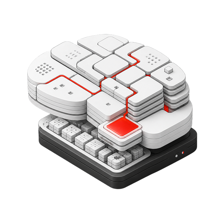 Connected data structures representing enterprise knowledge